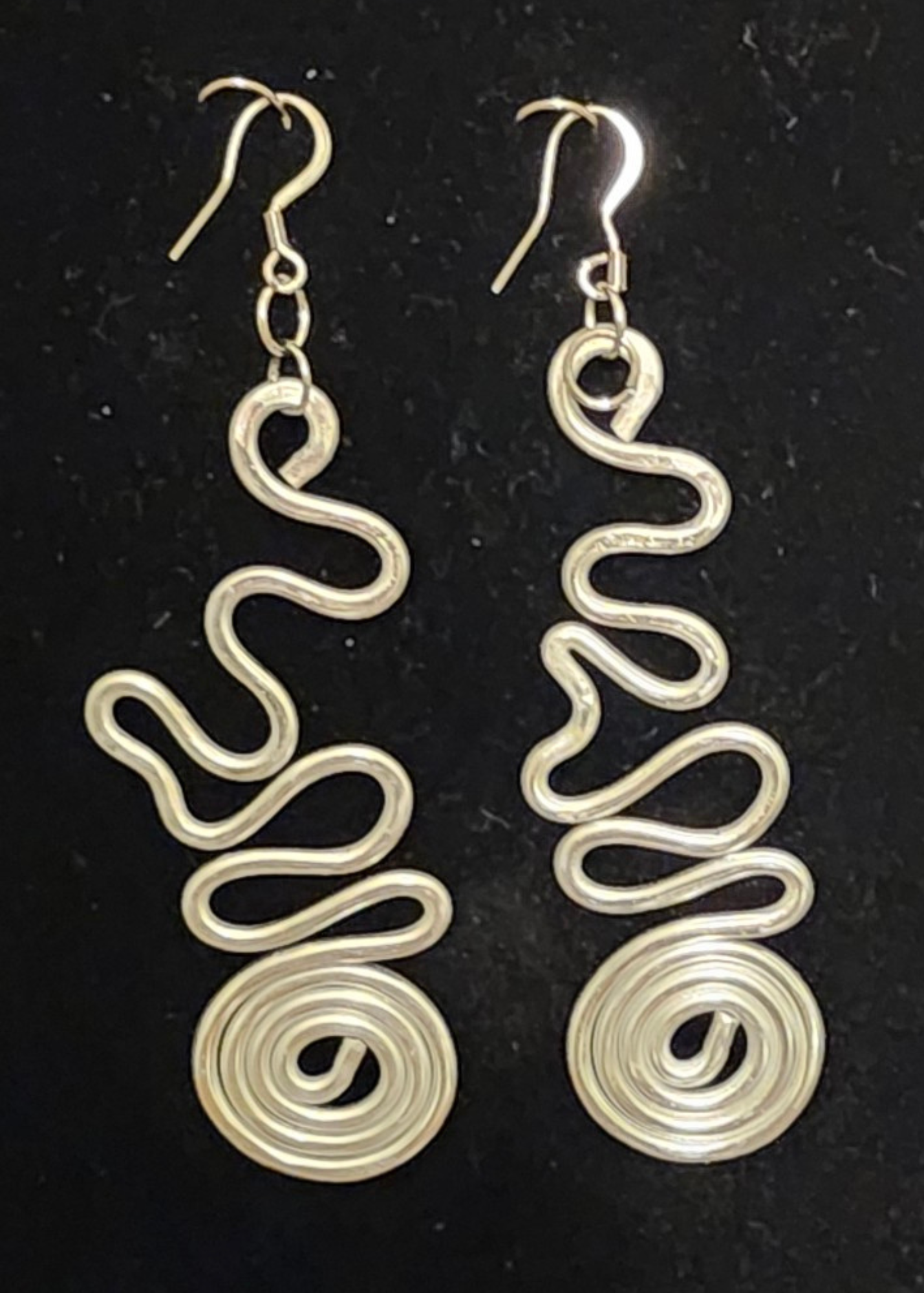 Swirl earrings