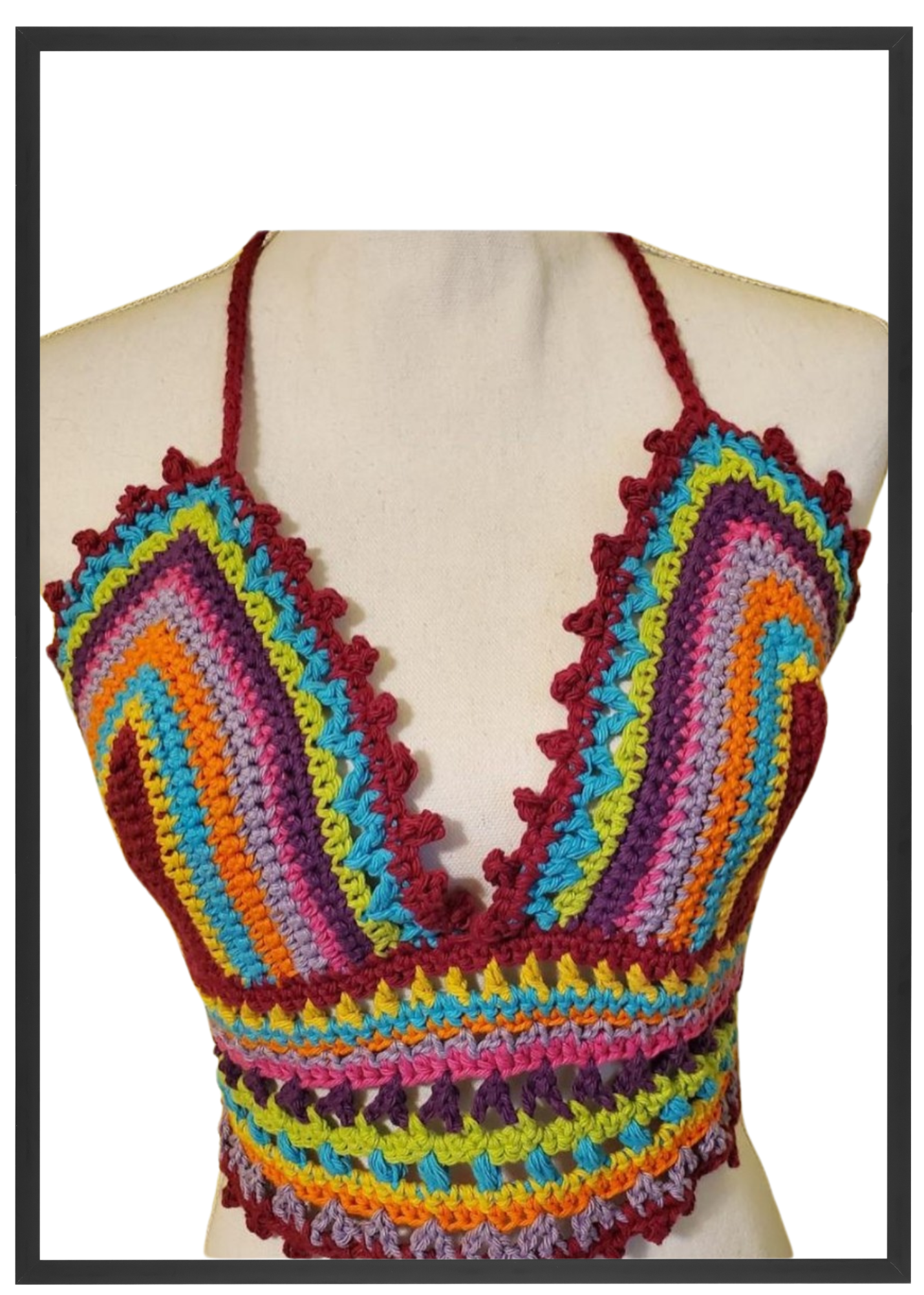 Crochet bralette top