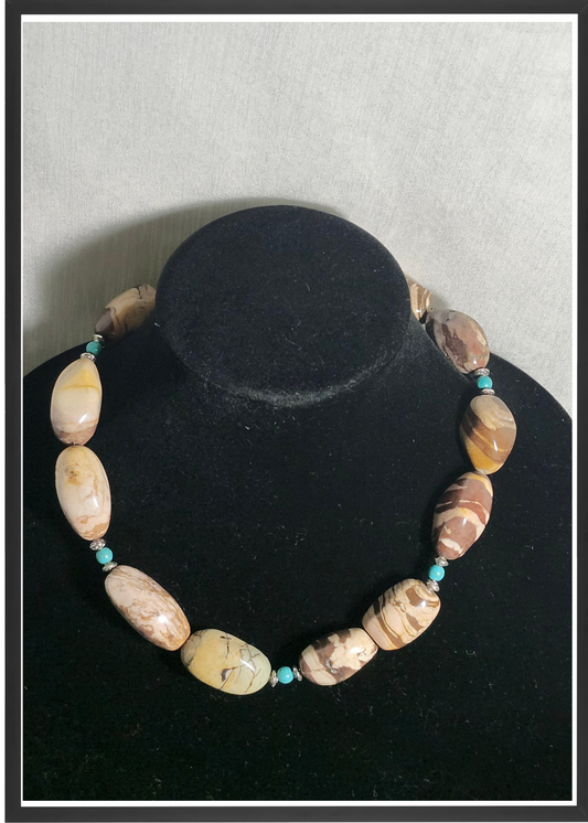 Jasper Turquoise Necklace