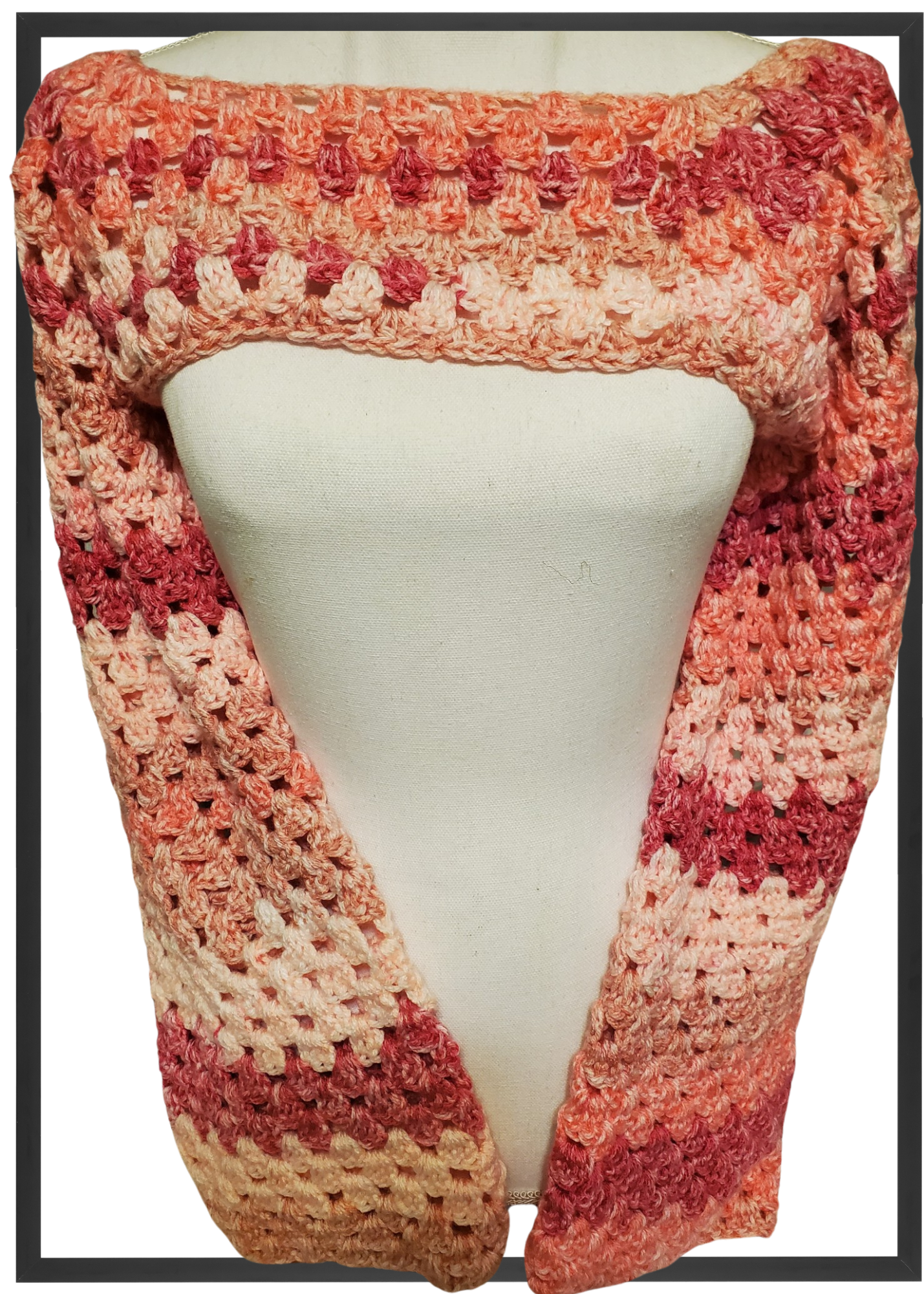 Long sleeve multi color sweater